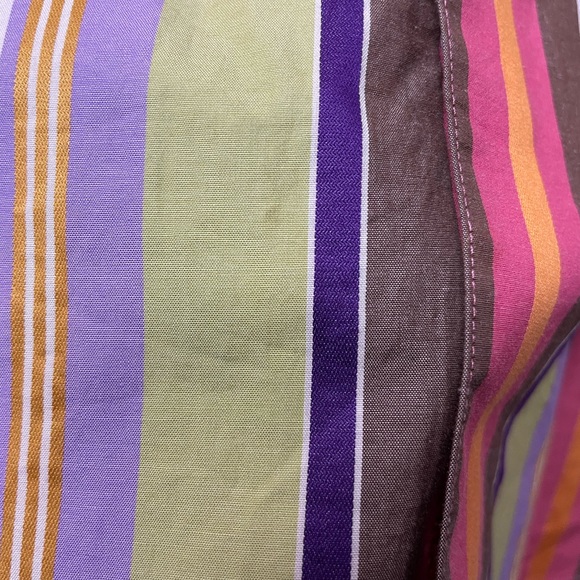 Robert Graham Vertical Line Floral Flip Cuff Classic Fit Men's 3XLT Button Shirt - Picture 6 of 12